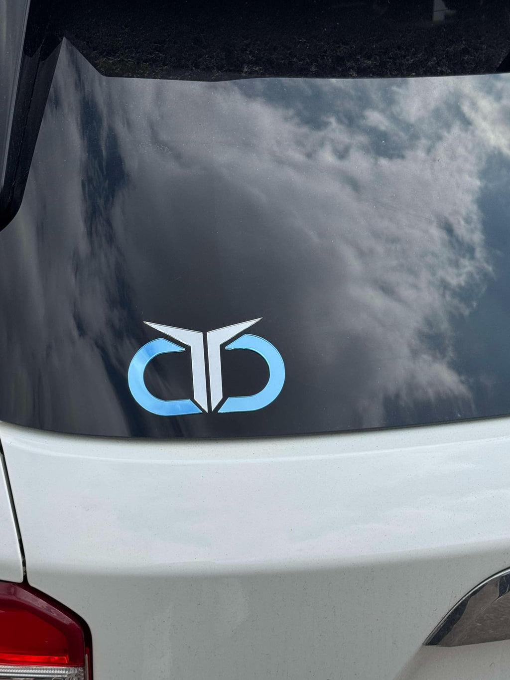 Mirrored Acrylic Car Decals