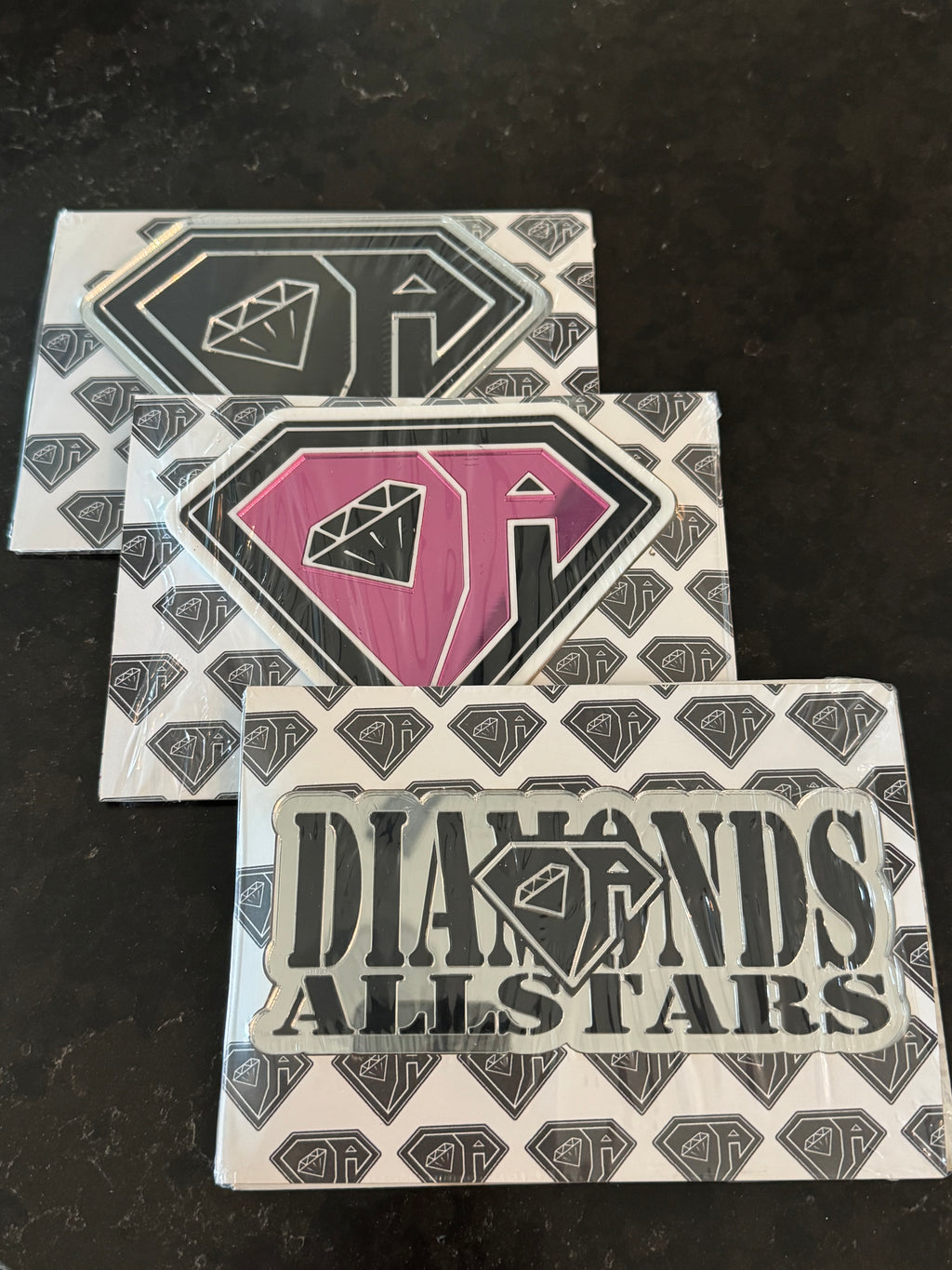 Mirrored Acrylic Car Decals