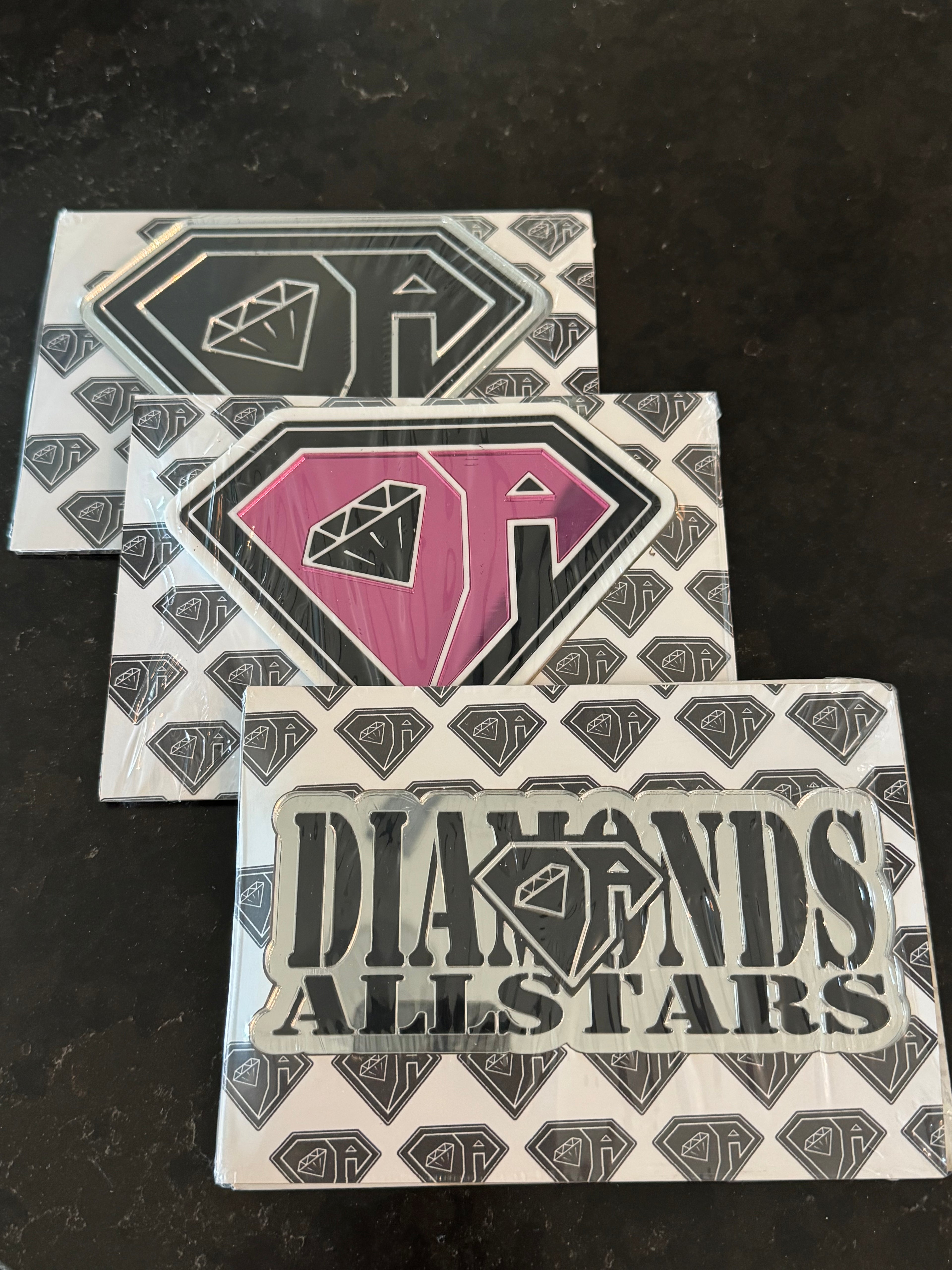 Mirrored Acrylic Car Decals