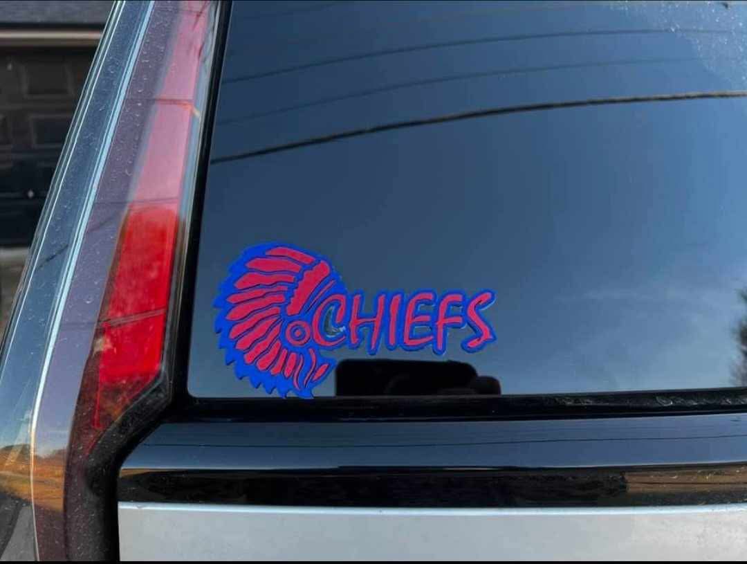 Mirrored Acrylic Car Decals